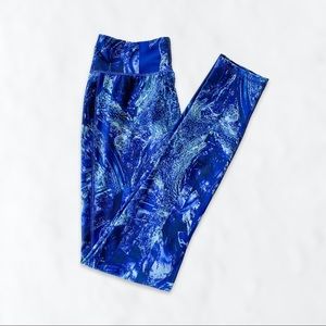Mossimo Supply Co. Blue Marble Leggings from Target